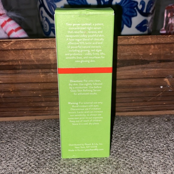 🆕 Peach & Lily Power Cocktail Lactic Acid Repair Serum - Picture 11 of 14